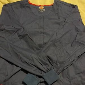 Dickies Navy Blue Scrub Jacket